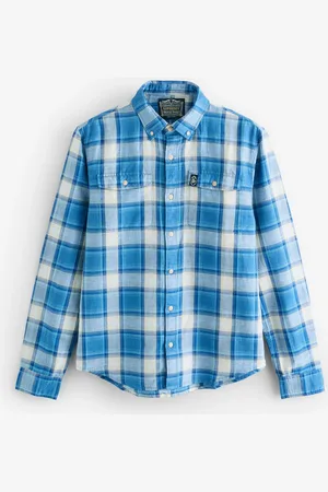 Superdry Merchant Ternet 100% Bomuld SkjorterSmall