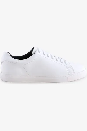Base London Tucker Lace Up Black Trainersuk7eu41