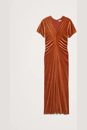 Banana Republic Bias-Cut Velvet Maxi DressXL