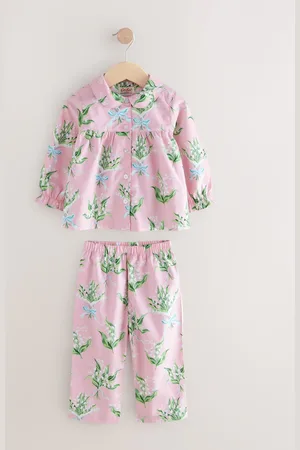 Next Cath Kidston Woven Knapper 100% Bomuld Pyjamas 1 Pakke7480cm