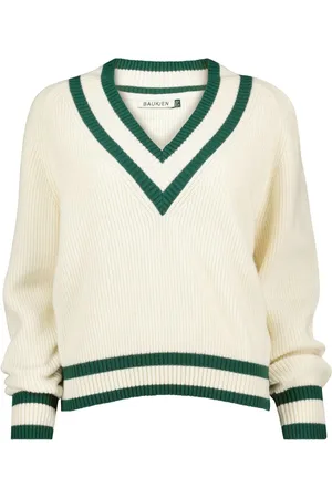 Baukjen Cream Kertinker Wool Blend Cricket Jumper44