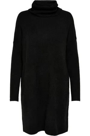 ONLY Roll Neck Knitted Jumper Dress38