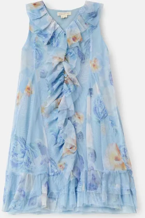 Angel & Rocket Lia Printed Frill Mesh Dress152158cm