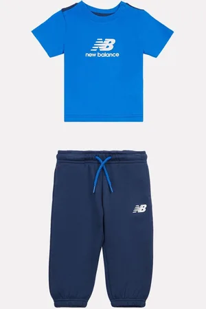 New Balance Baby Boys 100% Cotton T-Shirt and Jogger Set1 Year (80cm)