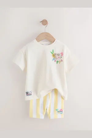 Next Peppa Pig Short Sleeve T-Shirt and Shorts Set (3mths-7yrs)116122cm