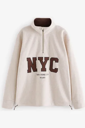 Next Fleece-top med halv lynlås48