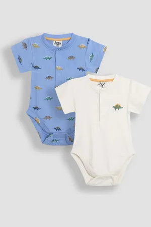 JoJo Maman Bébé Short Sleeve Bodysuits 2-Pack8086cm