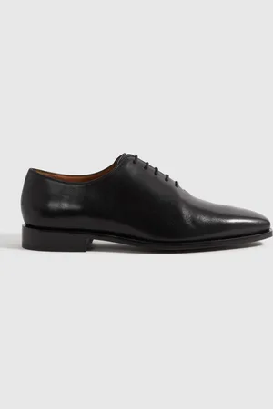 Reiss Mead Leather Lace-Up Shoes