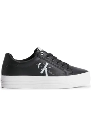 Calvin Klein Vulc Flatform Low Length Lace-Up Trainers
