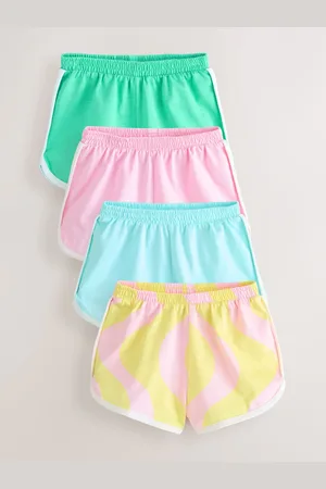 Next 100% Cotton Runner Shorts 4 Pack (3mths-7yrs)6268cm