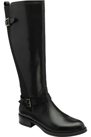 Ravel Leather Knee-High Boots