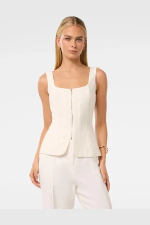 Forever New Collins Tank Top med lynlås34