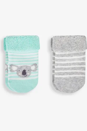 JoJo Maman Bébé 2-Pakke Baby SokkerNyfødt