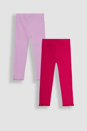 JoJo Maman Bébé 2-Pack Rib Leggings7480cm