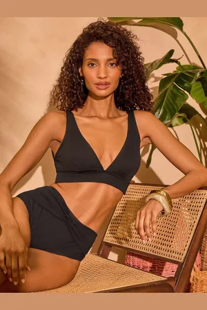 Love & Roses Triangle Bikini Top40