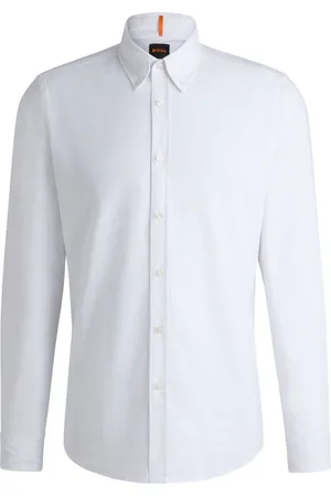 HUGO BOSS Button-Down Regular-Fit 100% Cotton ShirtXL