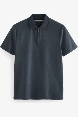 Next Smart Quarter Zip 100% Bomuld Polo-skjorterXXL