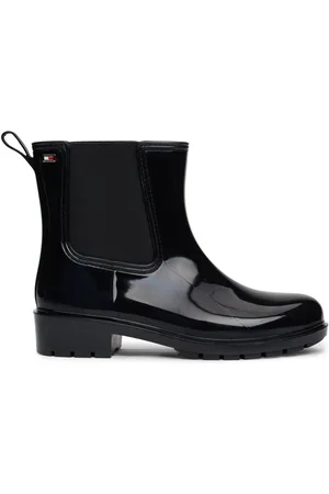 Tommy Hilfiger Flag Black Rainboots