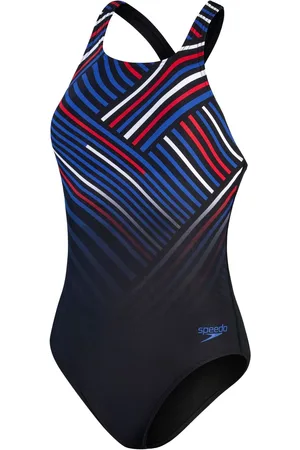 Speedo Medalist badedragt med digitalt printUK 28 R