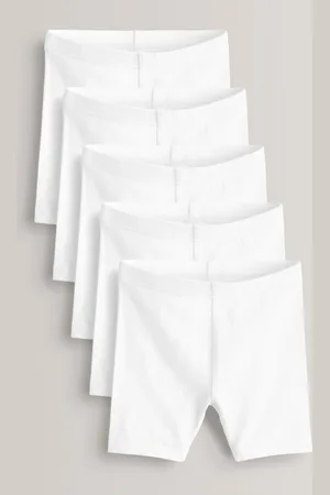 Next 5 Pack Cotton Rich Stræk cykelshorts (3-16år)11 år (146cm)