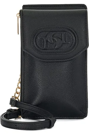 Dune Samely Debossed Logo Phone Cross-Body Bagen
