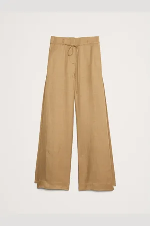 Banana Republic Ultra High Rise Wide Leg Slit Trousers44