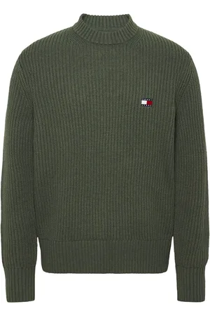 Tommy Hilfiger Normal pasform Badge Rund hals TrøjeM