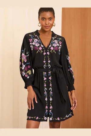 Love & Roses Floral Embroidered Dress36