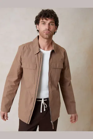 Threadbare 100% Bomuld Poplin letvægtskrave JakkeMiddel