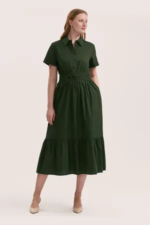 Finery London Penny Cotton Midi Shirt Dress44