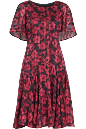 Gina Bacconi Annette Chiffon Kjole36