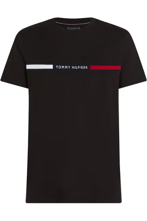 Tommy Hilfiger Regular Fit 100% Cotton T-Shirt With Logo PanelStor