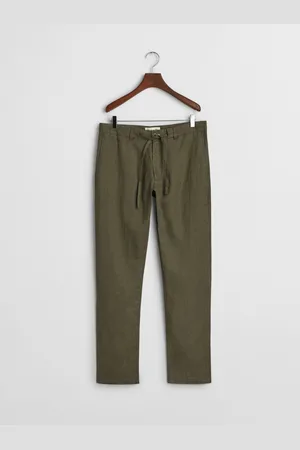 GANT 100% Cotton Relaxed Linen Trouserssmall