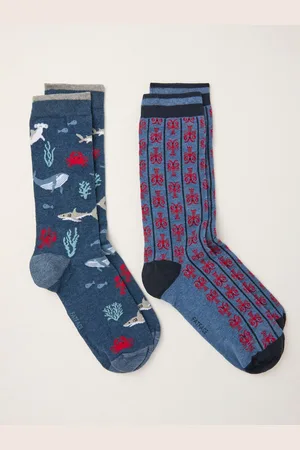 Fat Face FatFace Lobster Socks 2 PackEn