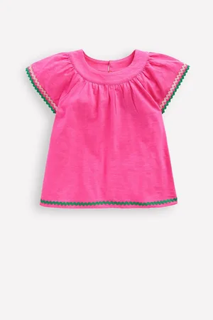 Boden Trim Detail Pretty 100% Cotton Top98104cm