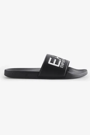EA7 Emporio Armani Logo Black Slidersuk11eu45