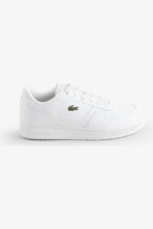 Lacoste White/Green T-Clip Trainersuk3eu355