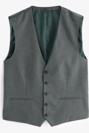 Next Flannel Jakkesæt Vest48 Long (UK 38 L)