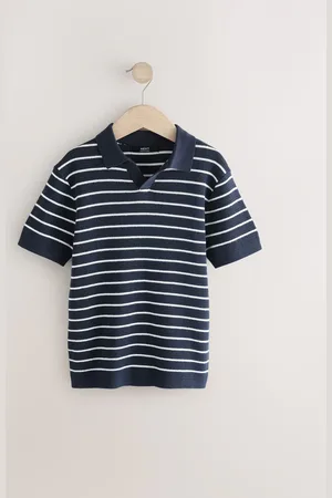 Next Polo Kortærmet Trophy Neck 100% Bomuld Trøje (3-16år)8 år ( 128 cm)
