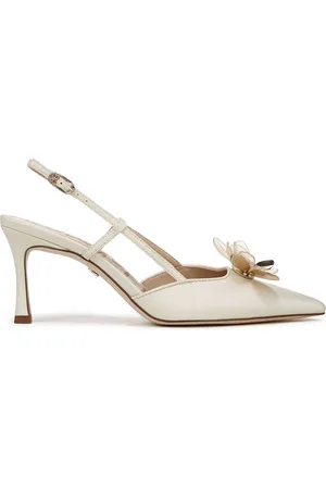 Sam Edelman Normal pasform Cream Mali Slingback Sko3