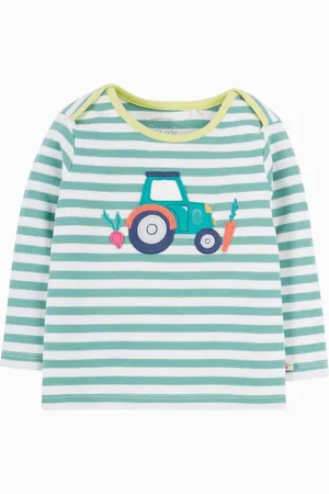 Frugi Blue Bobby 100% Organic Cotton Appliqué Top7480cm