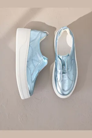 Next Slip On Signature Forever Comfort Læder Chunky Kilehæle Platform Trainerseu36