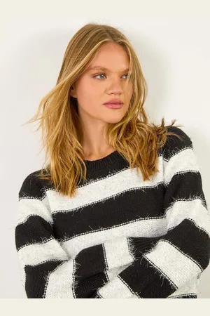 Roman Crew Neck Stripe Knit Jumper46