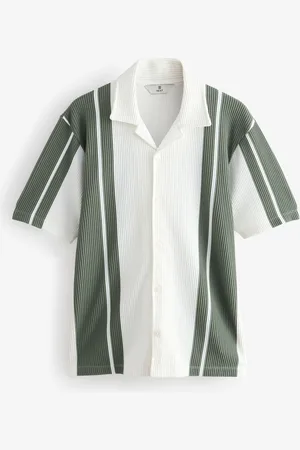 Next Textured Stripe Jersey ShirtXXL