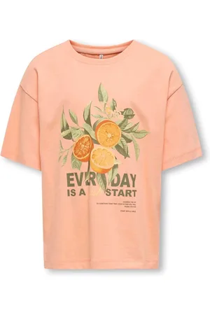ONLY Oversized Pink Graphic Print T-Shirt122128cm