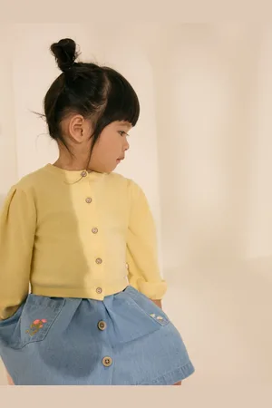 Next Plisseret Sleeve Cardigan (3måneder-10år)98104cm
