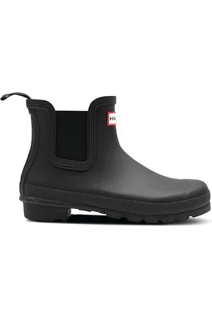 Hunter Womens Original Chelsea Boot Black Wellies