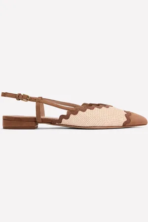 Boden Ric Rac Detail Pointed Flatseu42