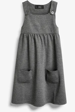 Next Jersey Stræk Pinafore School Kjole (3-14år)6 år (116cm)