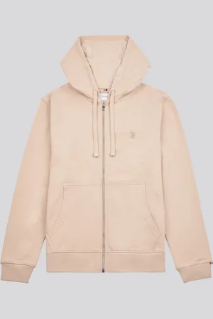 U.S. Polo Assn. U. S. Polo Assn. Mens Double Horsemen Loopback Zip Hoodie2X-Large
